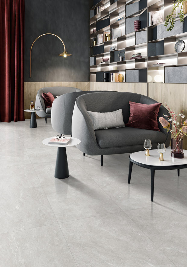 Kiel Pearl Stone Look Porcelain Tiles