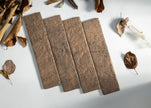 Camden Chestnut Brick Look Porcelain Tiles 60x250mm