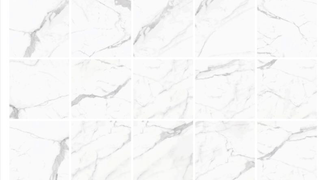 Statuario Marble Look Porcelain Tiles