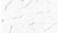 Statuario Marble Look Porcelain Tiles