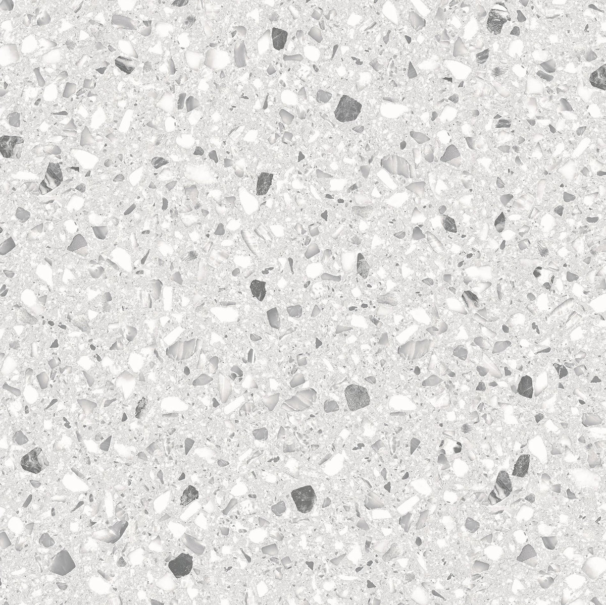 Emporio Grey Terrazzo Look Porcelain Tiles 300x300mm