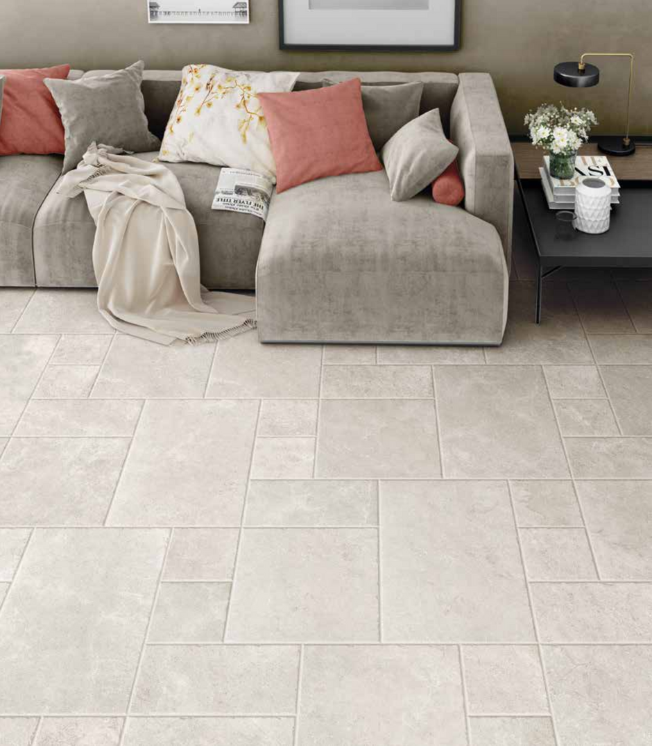 Pietra Ionica Sabbia Versailles Porcelain Tiles