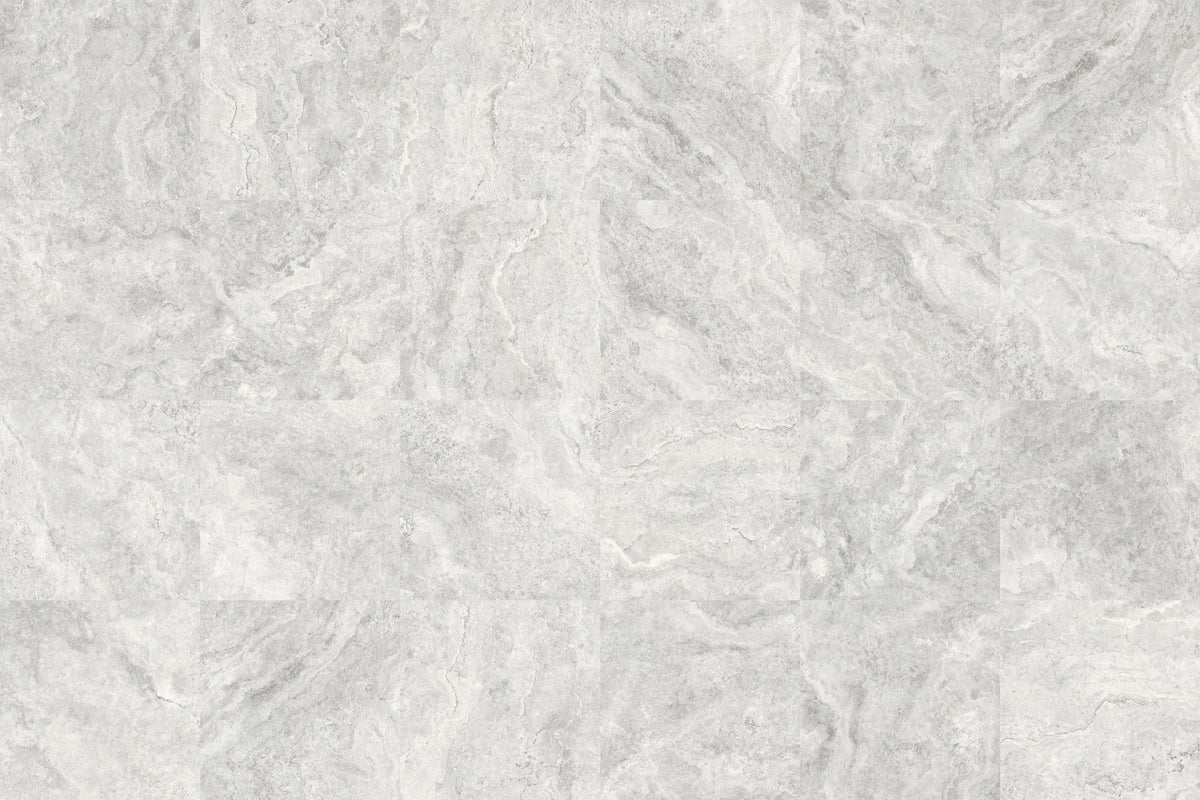Travertino Ice Travertine Look Porcelain Tiles 75x300mm