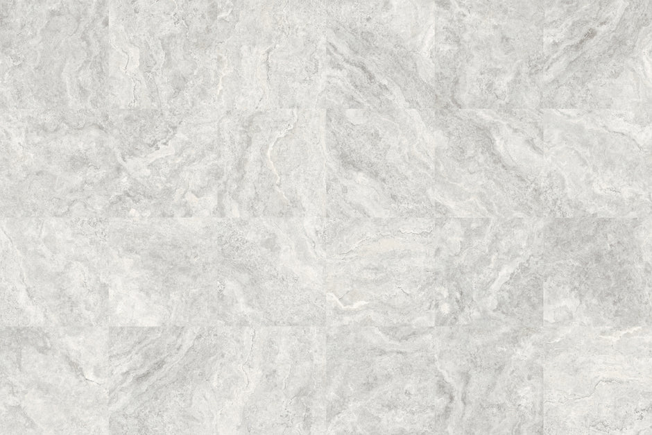 Travertino Ice Travertine Look Porcelain Tiles 75x300mm