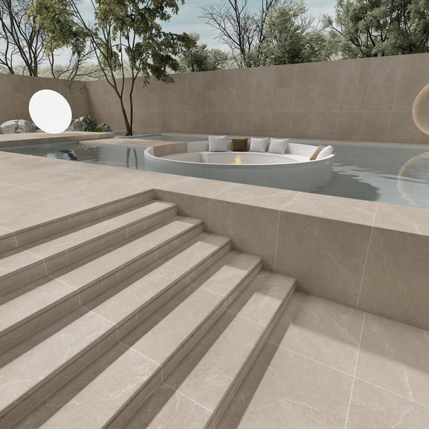 Turin Beige Stone Look Tiles