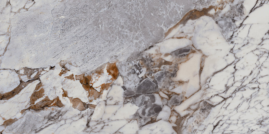 Unico Grey Marble Look Porcelain Tiles