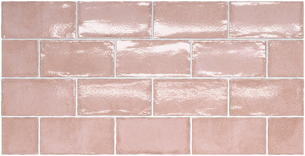 Altea Dusty Pink 75x150 Subway Tiles 75x150mm