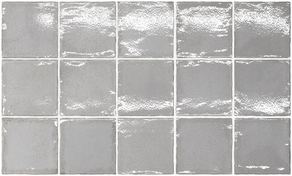 Altea Smoke Grey 100x100 Square Tiles 100x100mm