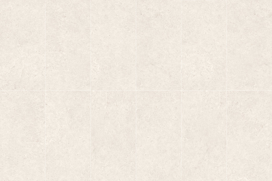 Shellstone Ivory Stone Look Porcelain Tiles 75x300mm