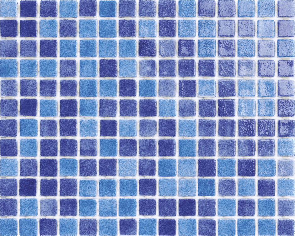 Blends Mallorca 7533 Glass Pool Mosaic 310x390mm sheet