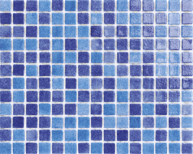 Blends Mallorca 7533 Glass Pool Mosaic 310x390mm sheet