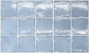 Altea Ash Blue 100x100 Square Tiles 100x100mm