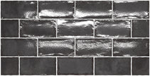 Altea Black 75x150 Subway Tiles 75x150mm