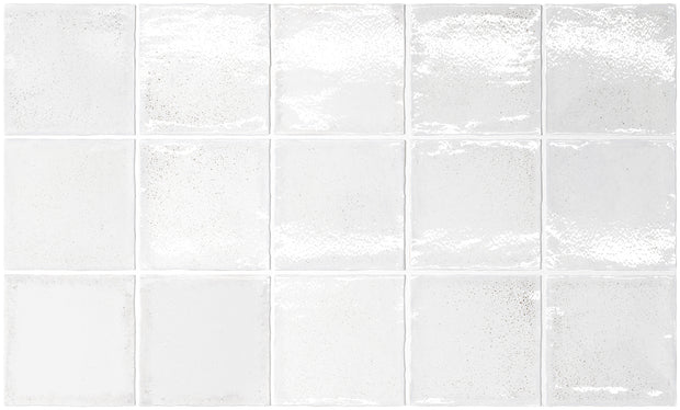 Altea White 100x100 Square Tiles 100x100mm