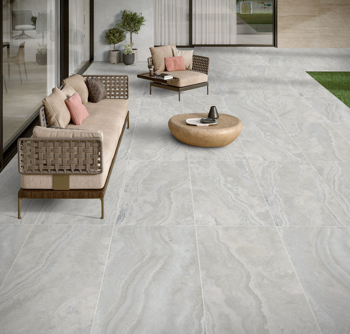 Ascoli Pearla Stone Look Porcelain Tiles
