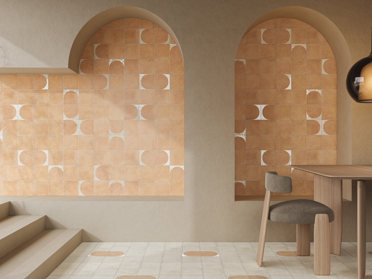 Atlas White Arch Decor Tiles
