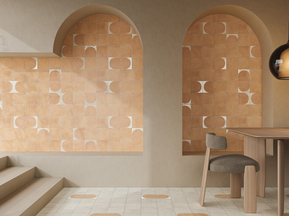 Atlas White Arch Decor Tiles