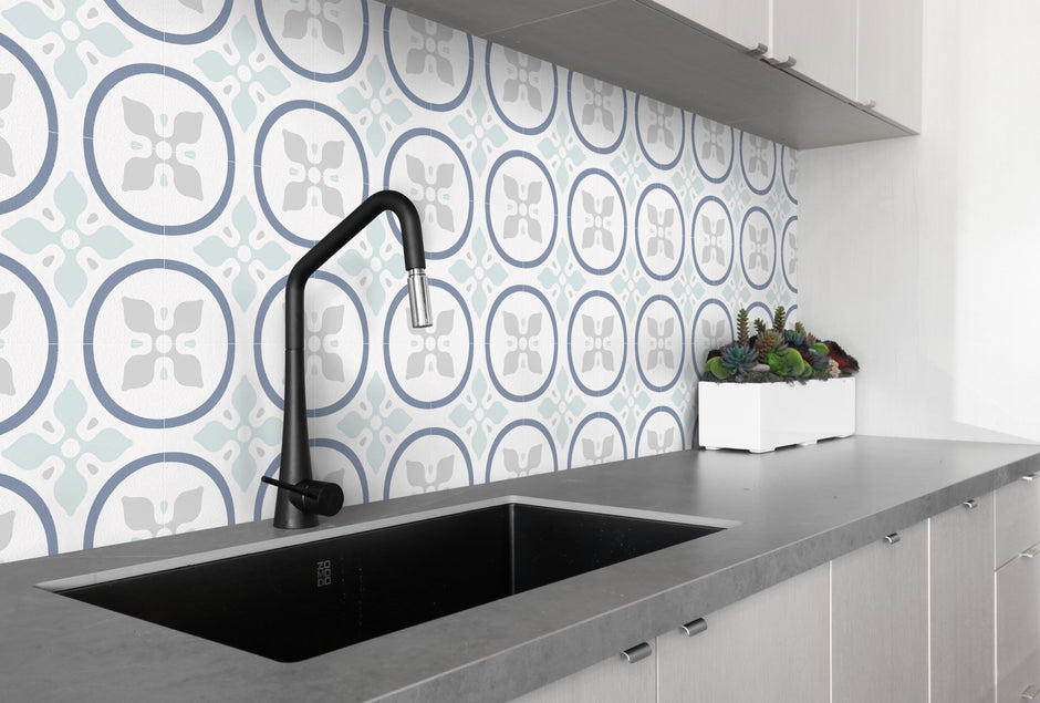 Mallorca Portals Embossed Decor Tiles