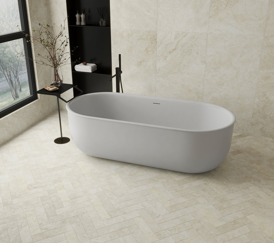 Travertino Beige Travertine Look Porcelain Tiles