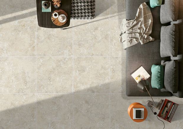 Tivoli Avorio Travertine Look Porcelain Tiles