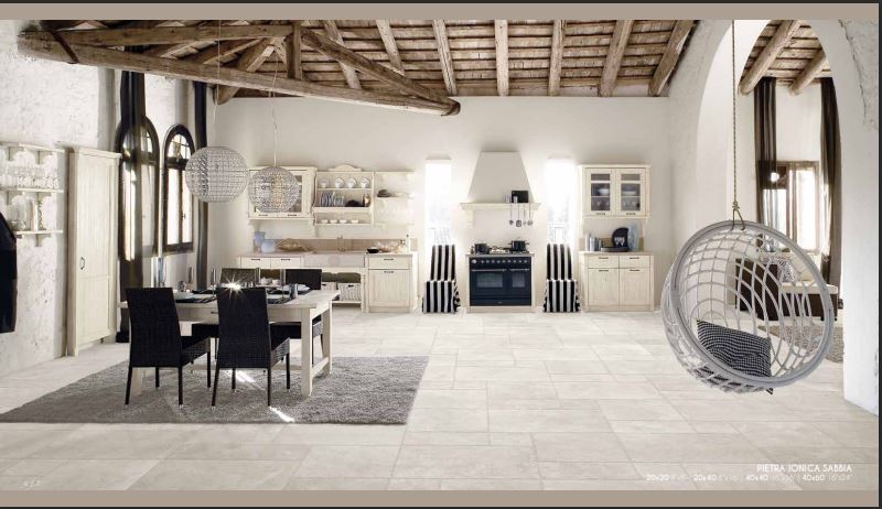 Pietra Ionica Sabbia Versailles Porcelain Tiles