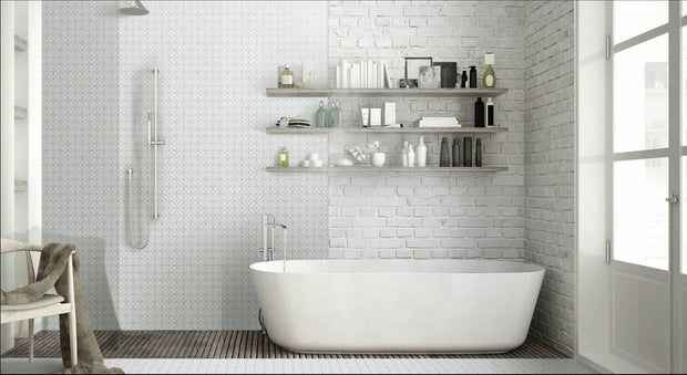 Alhambra Azul Embossed Decor Tiles