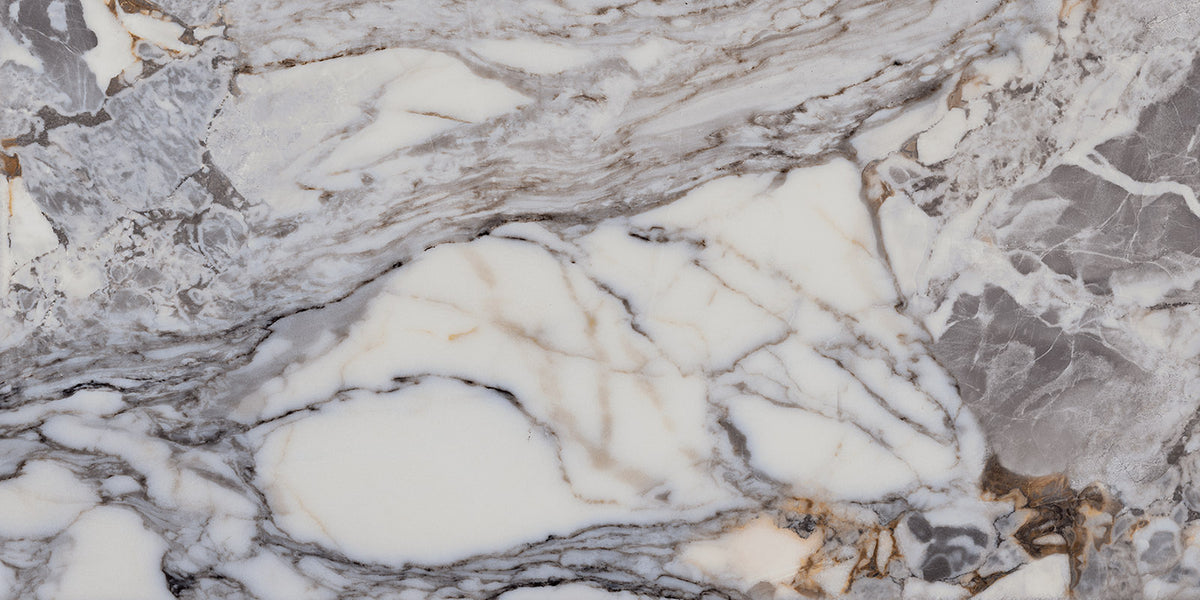 Unico Grey Marble Look Porcelain Tiles