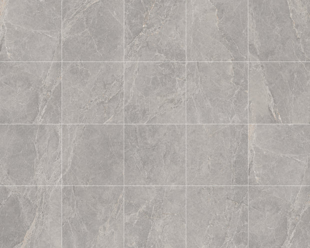 Pisa Grey Limestone Look Porcelain Tiles