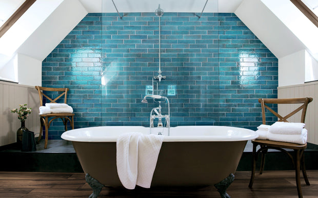 Oxida Blue Subway Tiles