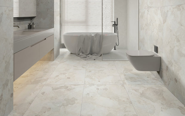 Monet Stone White Pebble Look Tiles