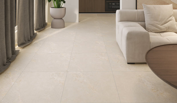 Imperial Beige Stone Look Porcelain Tiles