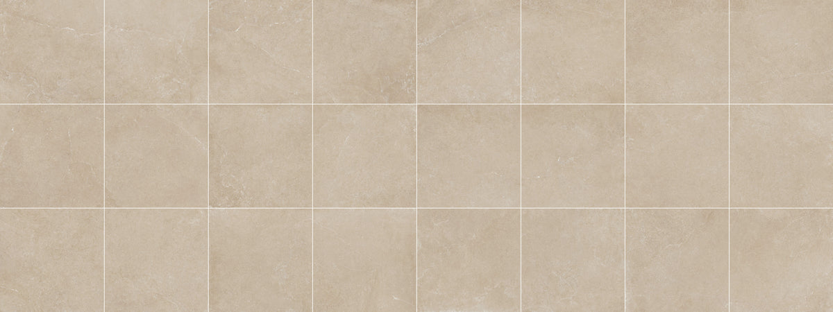 Provence Beige Limestone Look Porcelain Tiles 300x600mm