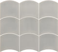 Wave Grey Owl Fish Scale Tiles 120x120mm