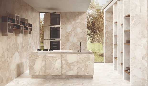 Matera Stone White Pebble Look Tiles