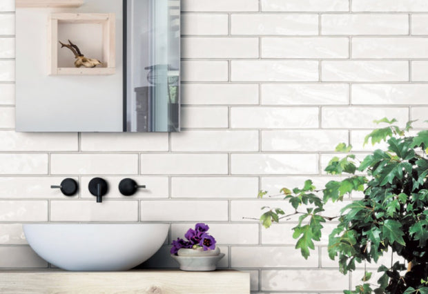 Chroma Bianco Brick Subway Tiles
