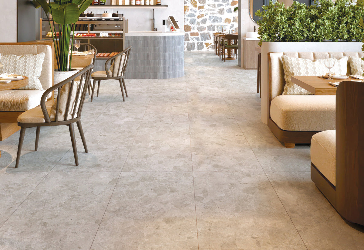 Modena Stone Beige Pebble Look Porcelain Tiles