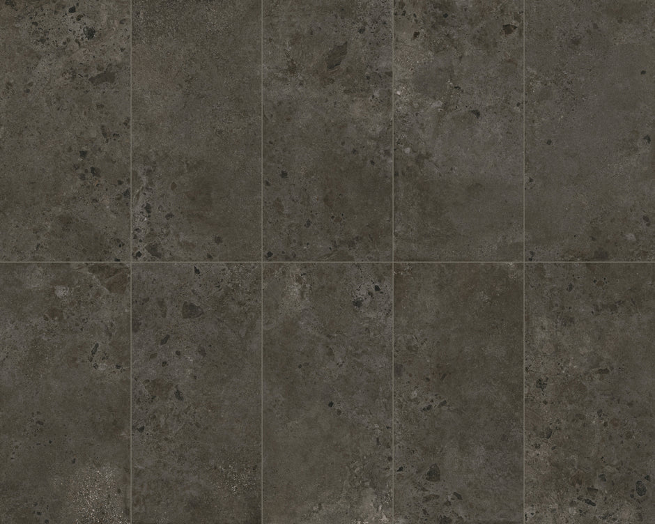 Ambrosia Cinder Pebble Stone Look Porcelain Tiles 300x600mm