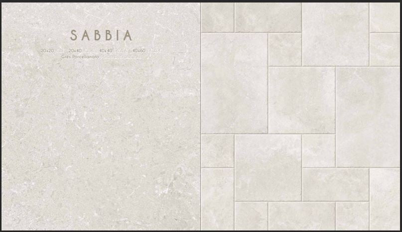 Pietra Ionica Sabbia Versailles Porcelain Tiles 400x600mm external