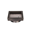 Zenmo Tile Insert Shower Grate 115mm in Gun Metal
