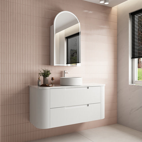 Aulic Curva Wall Hung 1200mm wall hung vanity