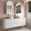 Aulic Curva Wall Hung 1800mm wall hung vanity