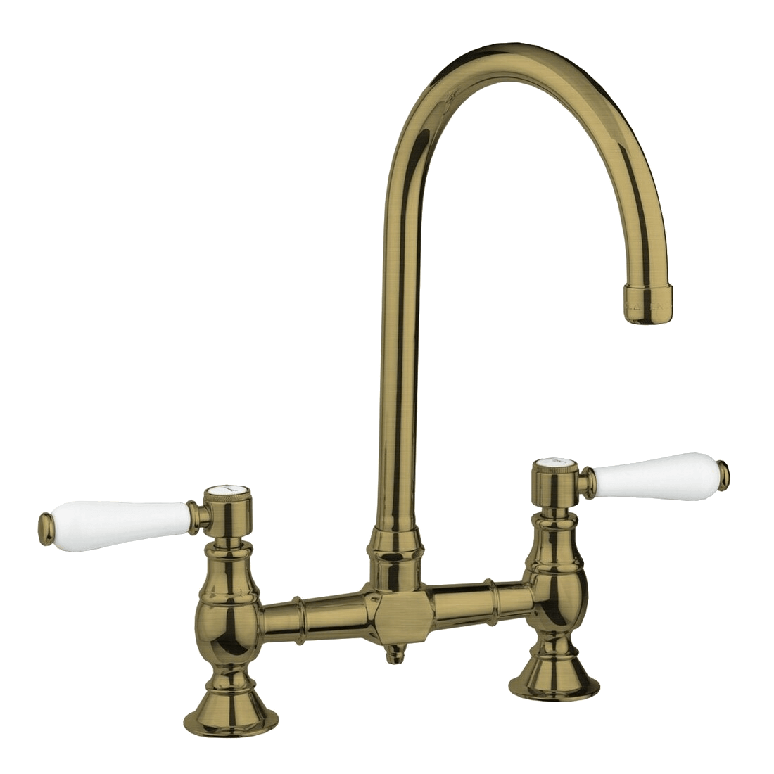 Provincial Exposed Breach Kitchen Tap in Bronze