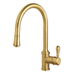 Provincial Single Lever Kitchen Mixer with Pull Out in Bronze