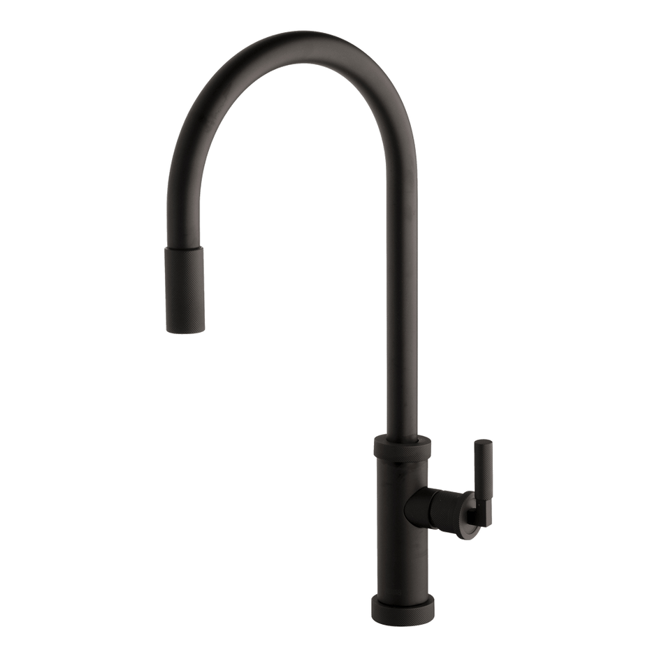 UrbanD Urban D Pull Out Kitchen Mixer in Black