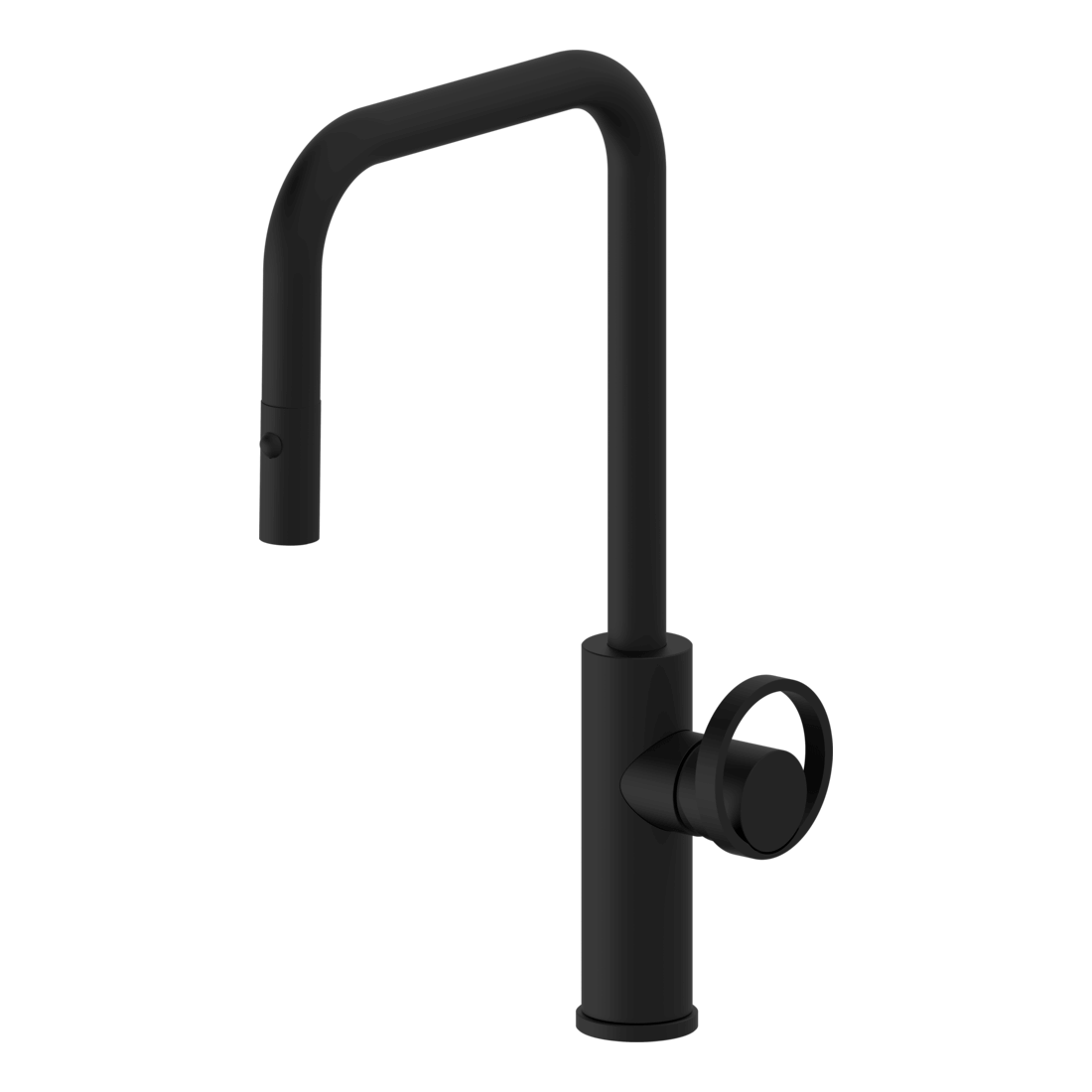 Piazza Dual Spray Kitchen Mixer in Black