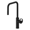Piazza Dual Spray Kitchen Mixer in Black
