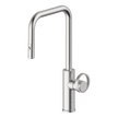 Piazza Dual Spray Kitchen Mixer in Brushed Nickel
