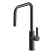 Luz Industrial Pull Out Kitchen Mixer Dual Spray in Black Brushed Nickel