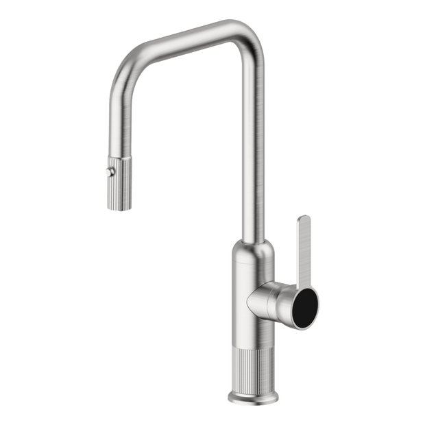 Lumiere Pull Out Kitchen Mixer Dual Spray in Brushed Nickel