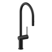 Gusto Pull Out Kitchen Mixer in Black